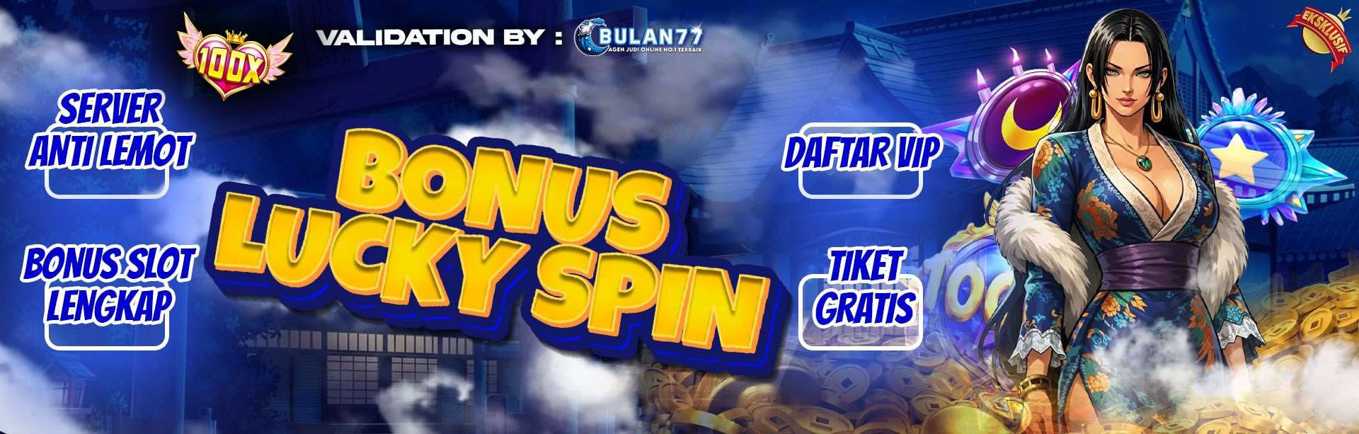 WULANPOKER Banner Slot Online